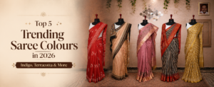 Top 5 Trending Saree Colours in 2026 | Indigo, Terracotta & More | Vasanam India
